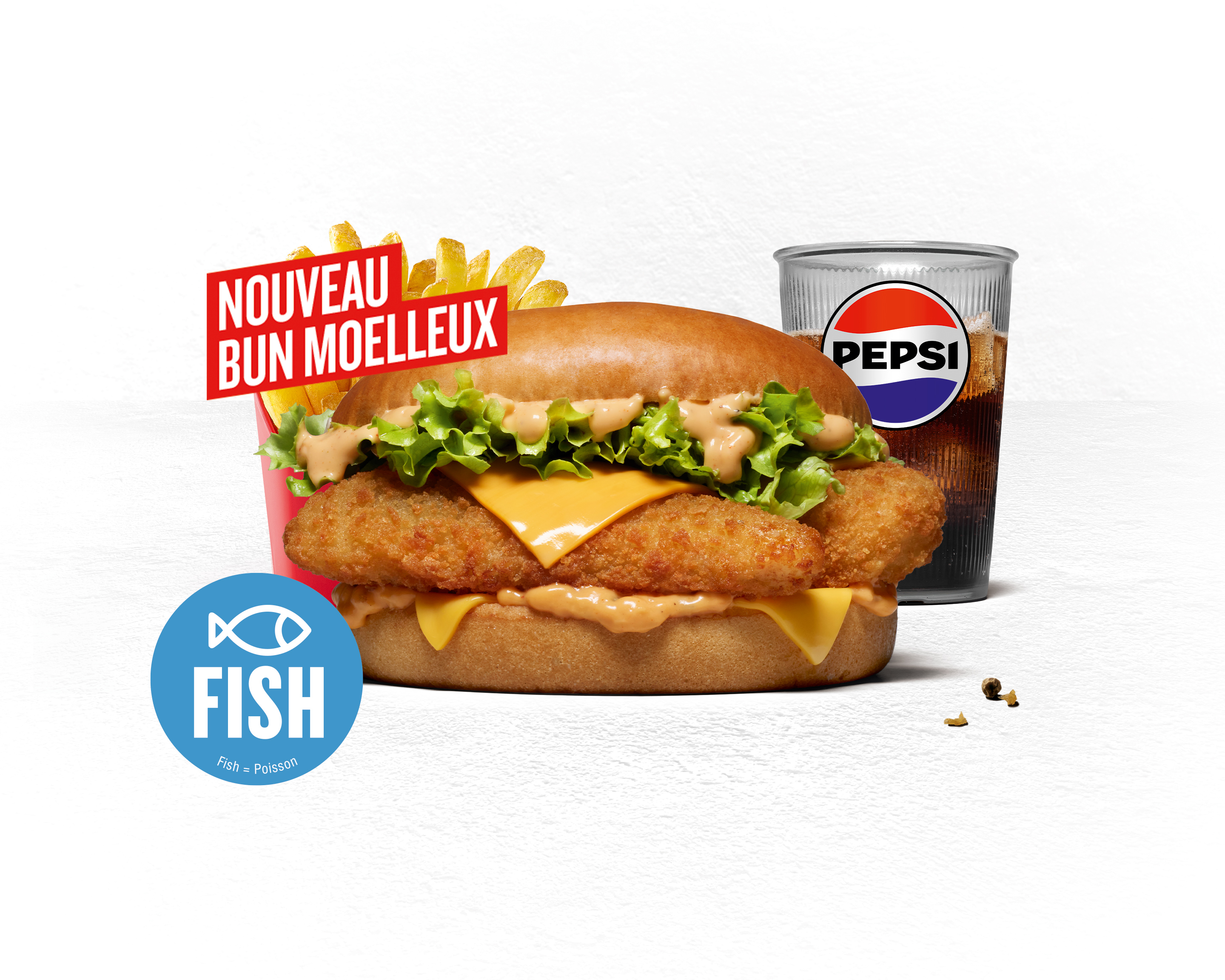Menu Colonel Original Fish