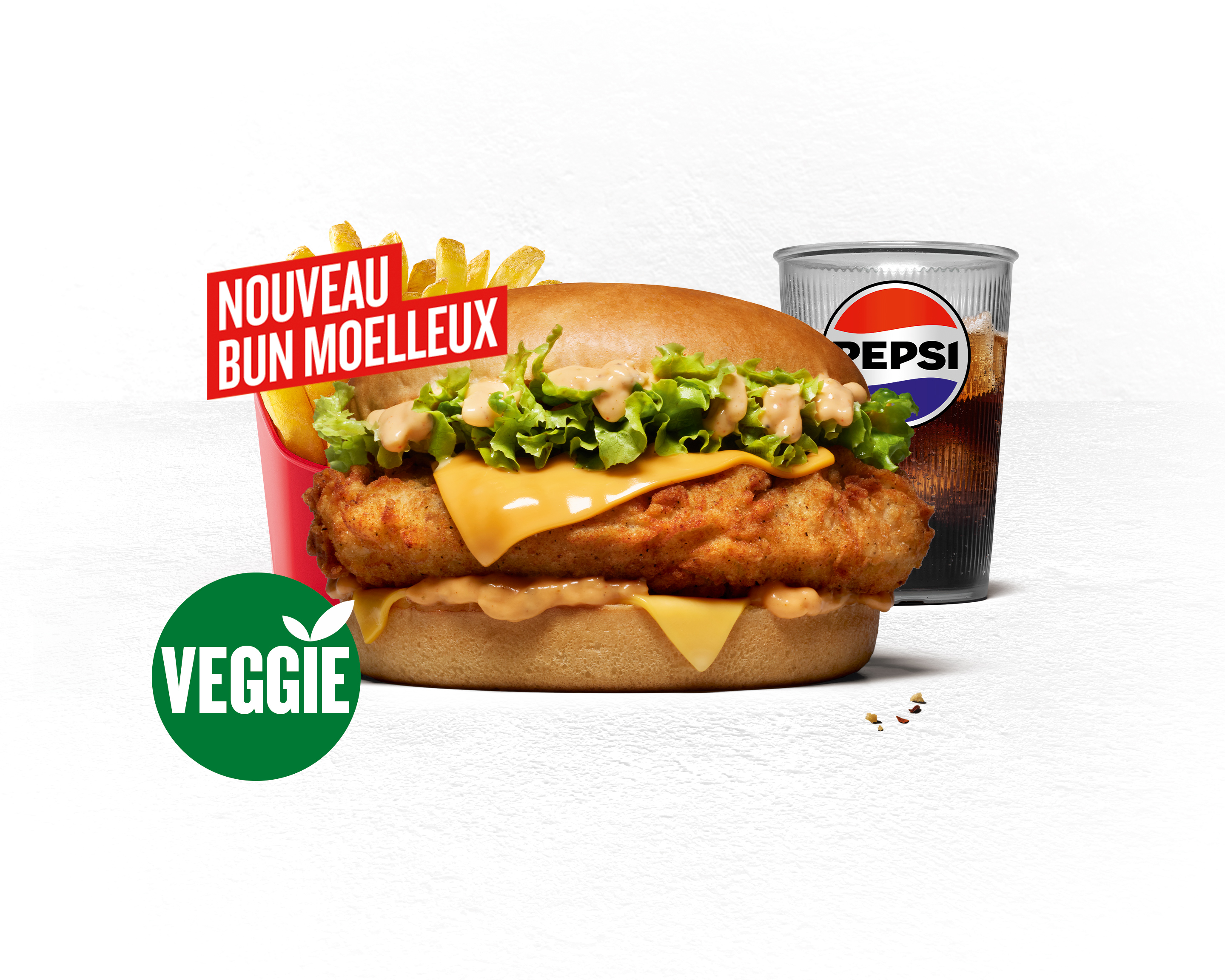 Menu Colonel Original Veggie
