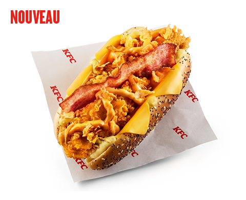 Crispy Hot Dog Cheese & Bacon