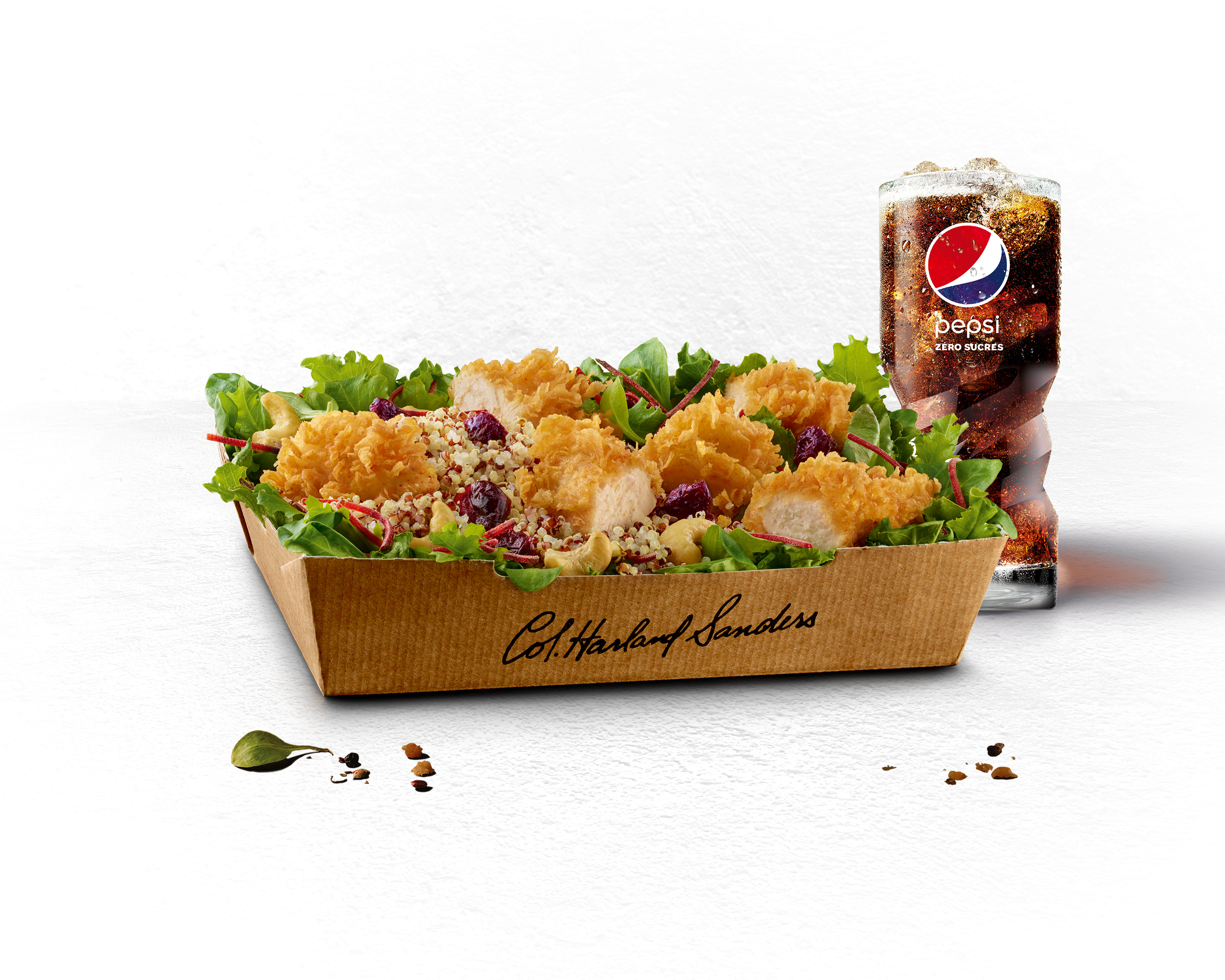 MENU SALADE BOOST QUINOA TENDERS®