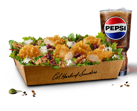 Menu Salade Boost Fourme d'Ambert Tenders