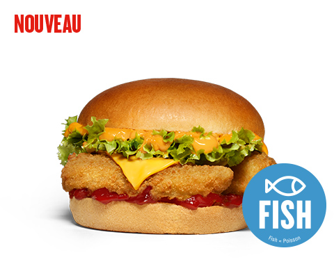 Crispy Burger Fish