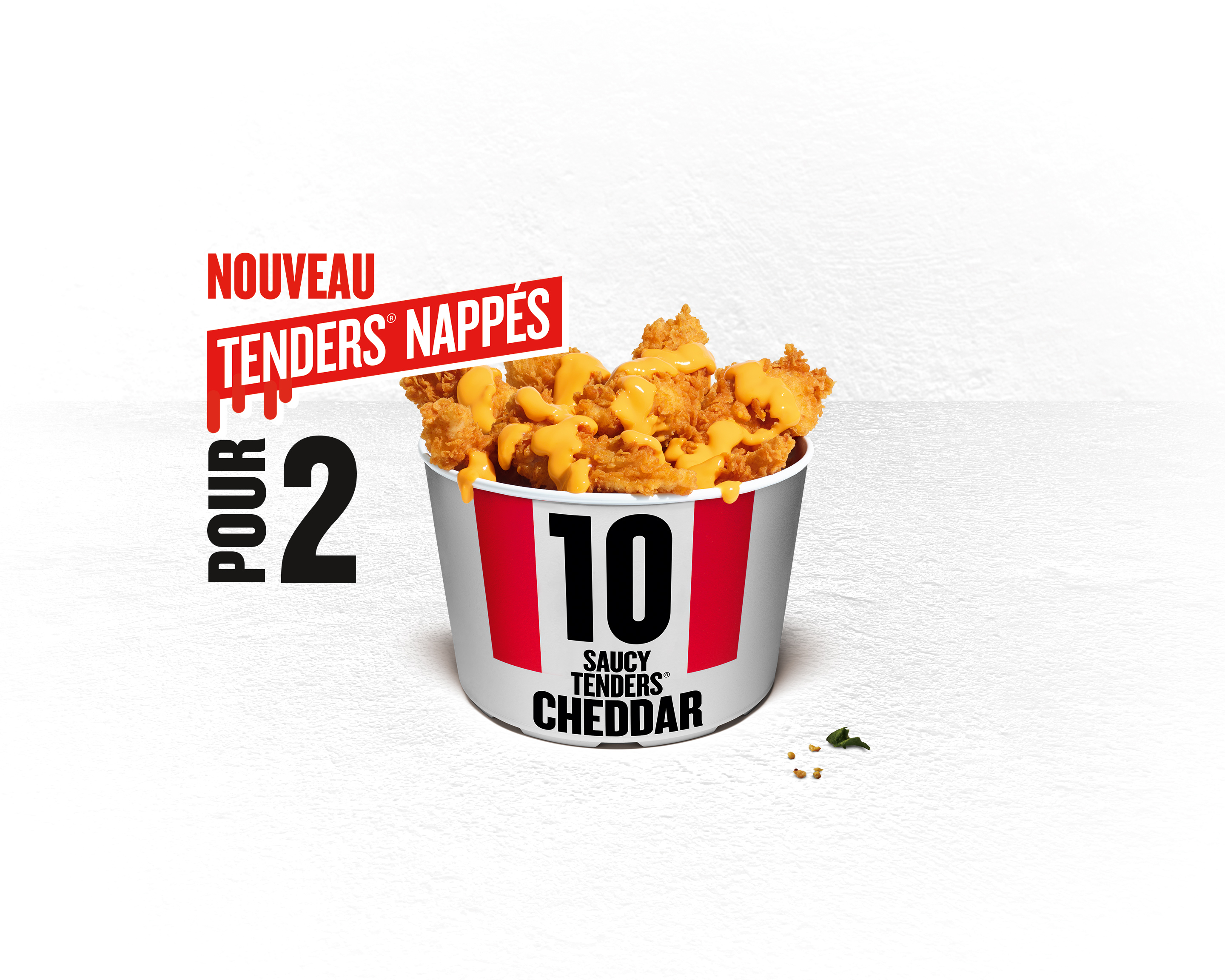 10 Saucy Tenders® Cheddar