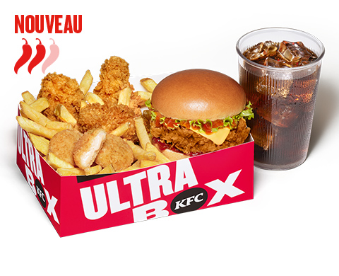 ULTRABOX Crispy Burger Spicy